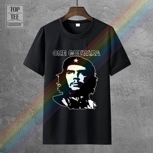Funny Clothing Casual T Shirts Che Guevara T Shirt Political Shirts Men Crew Neck Best Friend Shirts