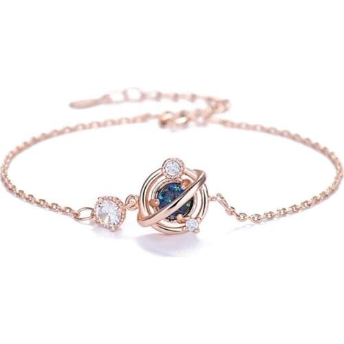 2020 new dream planet bracelet female personality fashion zircon jewelry net red small fresh jewelry