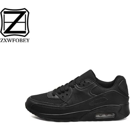 ZXWFOBEY 2019 New Mesh Men Casual Shoes Lac-up Men Shoes Lightweight Comfortable Breathable Walking Sneakers