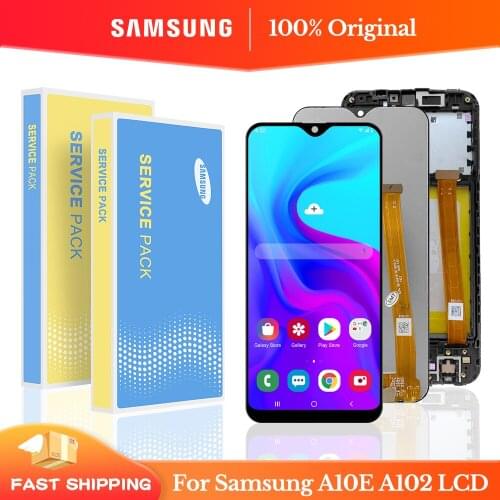 5.83" Original For Samsung Galaxy A10E Display A102 SM-A102F/DS Touch Screen Digitizer For Galaxy A10E A102 Lcd Replacement Part