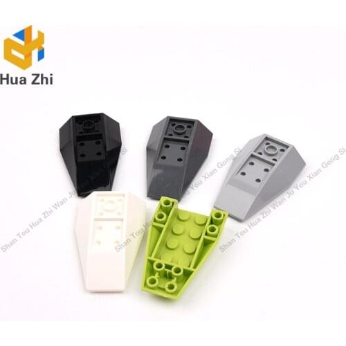 Building Blocks Parts 43713 6PCS Wedge Curved Inverted 6 x 4 LEGOING MOCS Education