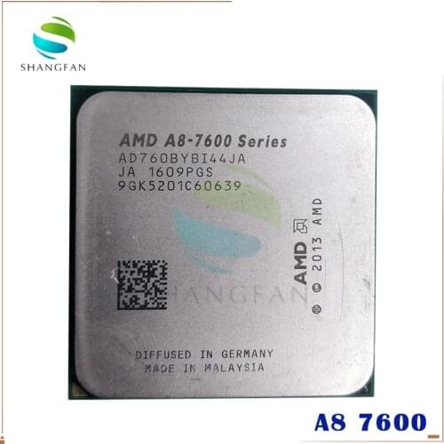 AMD A8-Series A8-7600 A8 7600 3.1GHz Quad-Core CPU Processor AD7600YBI44JA AD760BYBI44JA Socket FM2