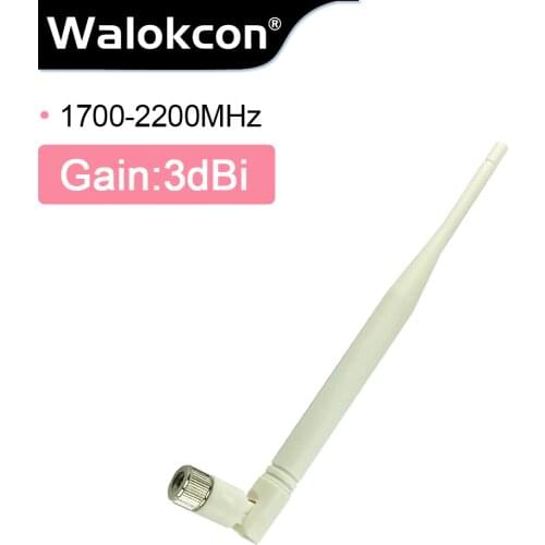1700-2200mhz 3dBi Pen-Holder Antenna Signal Booster Indoor Antenna 2G 3G 4G Cellular Repeater Antenna With SMA Male Connector