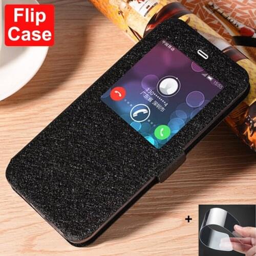 Cover For Meizu M1 Note case M463 PU Leather open Window Phone Cases For Meizu M1note flip case For Meizu meilan Note 1 note1