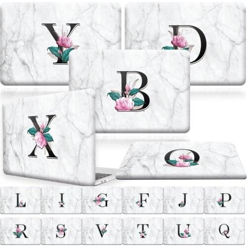 Lptop Case for Apple MACBOOK Air 11" 13" A2337 (M1) 2020 A2179 A1932 (Touch ID) A1369 A1466 Printed Marble Hard Shell Cover