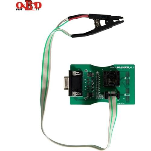 Reading 8 Foot Chip Free Clip Adapter with CGDI Prog for BMW and XPROG 5.60 /5.74/5.84 and UPA USB ECU Programmer