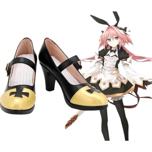 FGO Fate Grand Order Saber Sword Order Astolfo Asutorufo Games Customize Cosplay High Heels Shoes