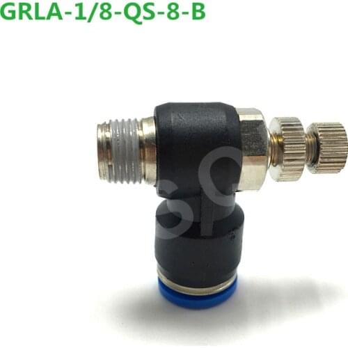 GRLA-1/8-QS-6-RS-B 162965 GRLA-1/8-QS-8-RS-B 162966 GRLA-1/8-QS-8-B FSQD FESTO One-way flow control valves GRLA series