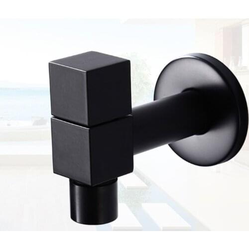 HNGCHOIGE Copper Faucet Wall Mounted for Washing Machine Bath Toilet Mop Pool Water Tap Replacement for Garden Bathroom Kitchen