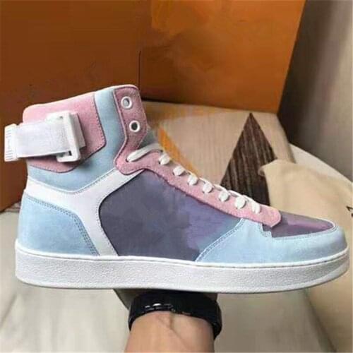Luxury Brand women shoes Shiny Leather Women Sneakers High Top Espadrilles Runway Zapatos De Mujer Causal Canvas Trainers Flats