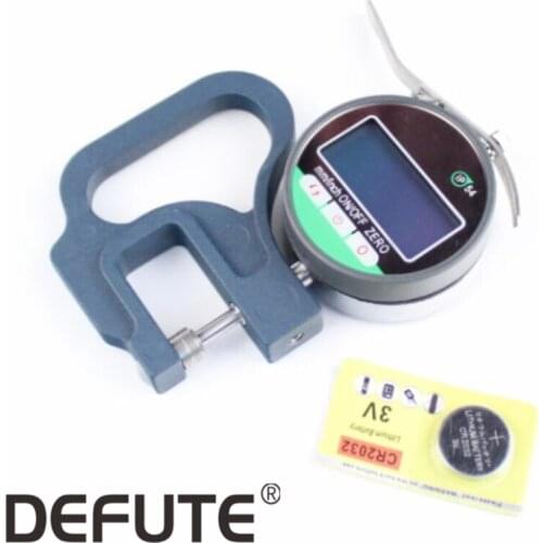 Oil proof Micron Digital Thickness Gauge 0-12.7mm 0.001mm thickness tester meter paper film leather thickness measuring tool