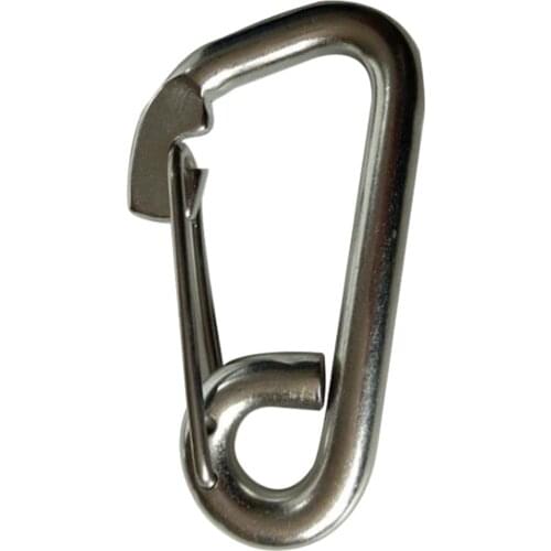 Marine Stainless Steel Spring Snap Hook 4 Sizes from 6mm to 12mm Boat Clip