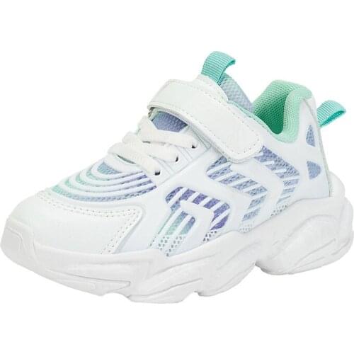 Girls Shoes 2021 Autumn New Breathable Mesh Shoes Childrens Sports Shoes Summer Mesh Sneakers Childrens Outdoor Net Shoe