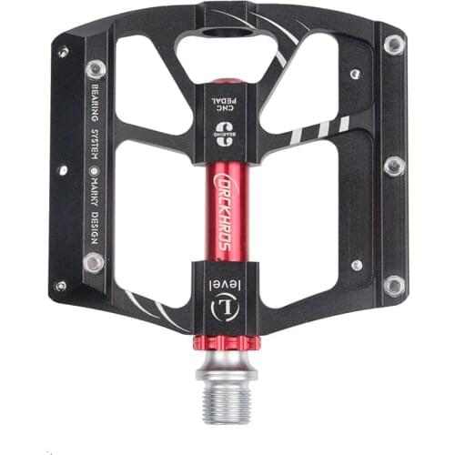 Mountain Bike Pedals 3 Bearing Bicycle Pedals 9/16 Inch Spindle Cycling Pedals Aluminium Alloy Lightweight road bike Pedal