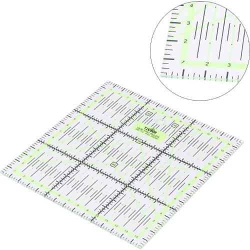 C5AD Transparent Quilting Sewing Patchwork Ruler Cutting Tool Tailor Craft DIY