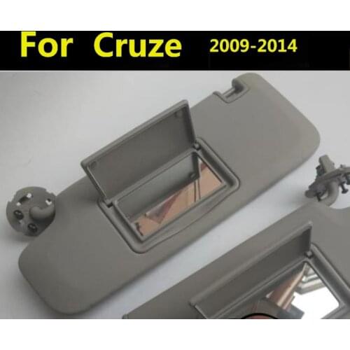 Overhead Console Interior Sunvisor With Mirror Front visor assembly For Chevrolet Cruze 2009-2014 Sun Shield Car accessories