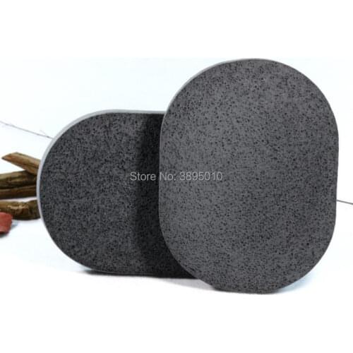 Face Cleaning Sponge Puff Soft Natural Black Bamboo Sponge Beauty Facial Wash Cleaning Cosmetic Puff F1116