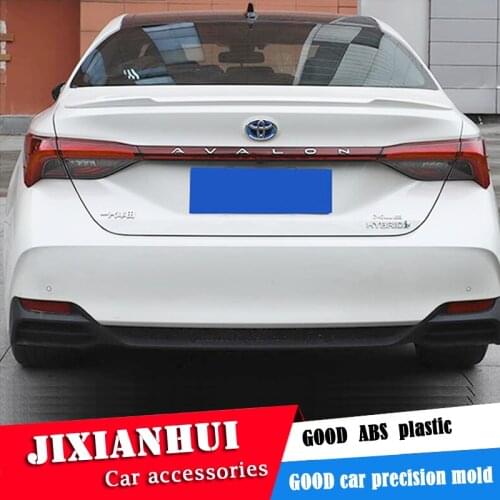 For Avalon Spoiler 2019-2020 Toyota Avalon YC Spoiler ABS plastic Material Car Rear Wing Color Rear Spoiler