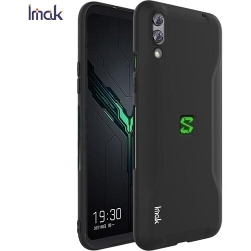 Imak Thin and Light for Black Shark 2 Pro Soft Frosting Case for BlackShark 2 TPU Case Antiskid Durable Anti-fingerprint