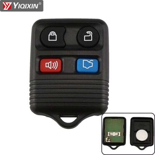 YIQIXIN 4 Button Remote Car Key For Ford Focus Escape Explorer Ranger Freestyle Taurus 1998-2010 Transit Keyless Entry Fod