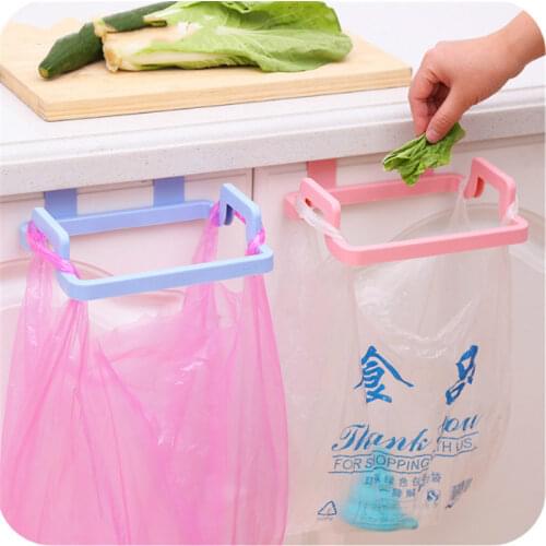 1 piece of hanging trash bag holder home accessories storage bag holder gadget rack kitchen kitchen