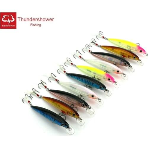 10pcs Diving Minnow Fishing Lure 11cm 14g Pesca Wobblers For Fishing Hard Bait Isca Artificial Carp Bait Hooks Fishing Tackle