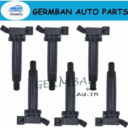 6pcs 90919 02256 90919-02234 90080-19016 Car Ignition Coil For Toyota Avalon Camry Highlander Lexus ES/RX300 3.0L 90919 02234