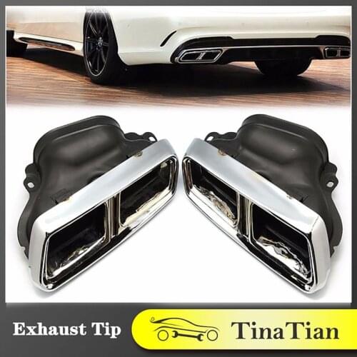 Automotive no steel structure exhaust pipe muffler for Mercedes-Benz W212 W222 W204 E-Class S-Class E63 S63 R173 Muffler