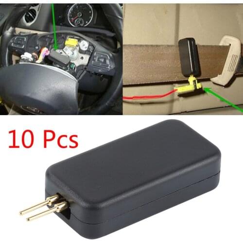 10 Pcs Car Airbag Air Bag Simulator Emulator Bypass Quickly Detect Faults Troubleshoot Fault Diagnostic Car Tools Car Repair