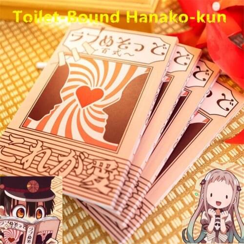 Japan Anime Toilet-Bound Hanako-kun Notebook Yugi Amane Nene Yashiro Love Guide Notepad Cosplay Costumes Props