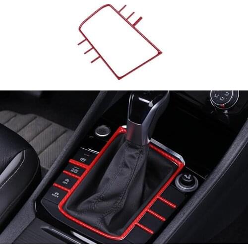 Car Center Control Gear Panel Internal Frame Decoration For Volkswagen VW Jetta MK7 2019 2020 Car Accessories