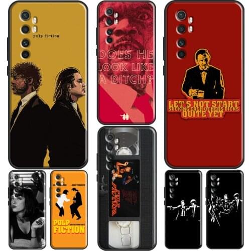 Film Pulp Fiction Vintage Movie Funda For POCO X3 Pro F3 M3 Case For Xiaomi Mi 11 Ultra Mi Note 10 Lite 9T 10T Pro Cover