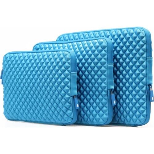 Fashion Soft Nylon Waterproof Foam 11 to 15 Inch Laptop Sleeve Case Cover for Macbook Air Pro 13 Tablet Computer Liner Package