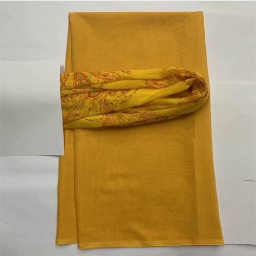 CWE/ Hot sale 5 Yards African Cotton Fabric +2 Yards High Quality silk Headcloth Swiss Voile Lace Fabric For Wedding!! (05209