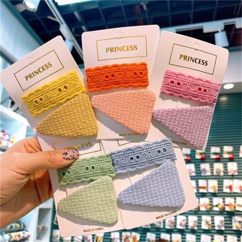 Korea Style New Sale Childrens Hair Accessories Cute Hair Clip Set Little Girl Headwear Hairpin Kids Hairstyle Decor Barrette