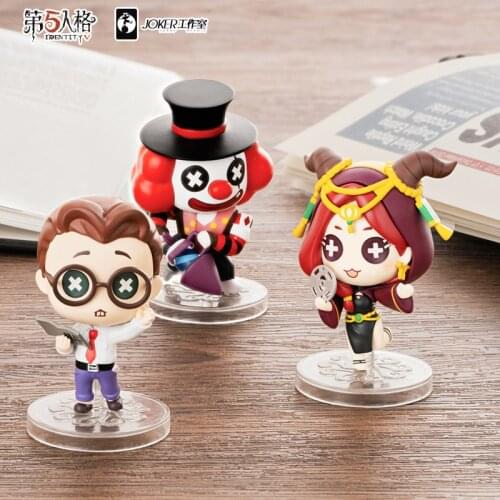 Game Identity V Eli Clark Seer Tracy Reznik Blind Box Collection Handmade Model Doll Cosplay Action Figures Desk Model Toy Gifts