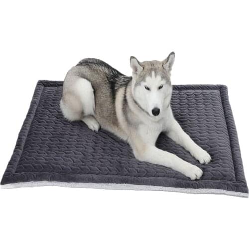 Large Dog Bed Mat Double Faced Warm Pet Blanket Comfort Cat Cushion Puppy Chihuahua Soft Mat Pad For Small Large Dogs