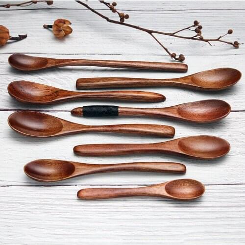 Large Paint Lotus Spoon Food Honey E-commerce Small Giveaway Milk Powder Matching Gift Small Spoon Winding Soup Spoon