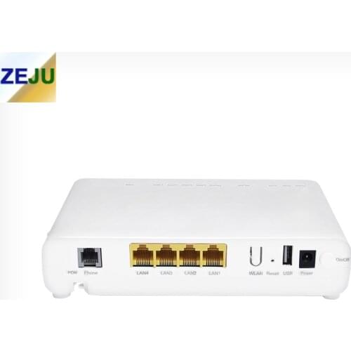 FTTH FTTX Modem 1GE 3FE 1POTS Built In WIFI ONU ONT GPON With English Version Free Shipping