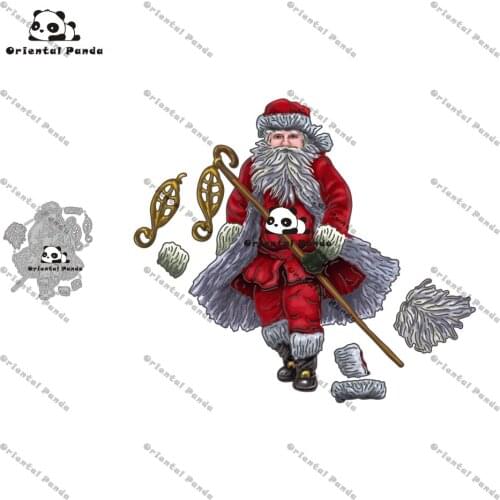 New Dies 2020 Santa Claus Metal Cutting Dies diy Dies photo album cutting dies Scrapbooking Stencil christmas dies die cut
