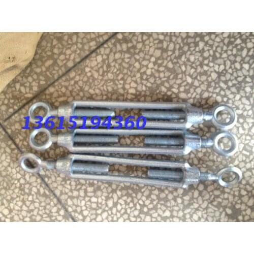 Body turnbuckle galvanized iron flower blue screw OO type euphroe strainer GB orchid flower M16