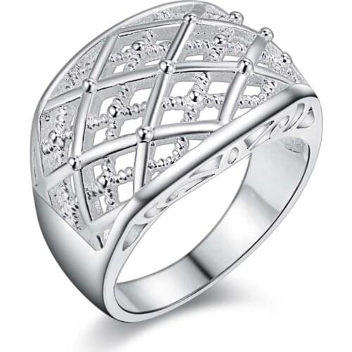 Wholesale High quality silver plated Fashion jewelry rings WR-1159