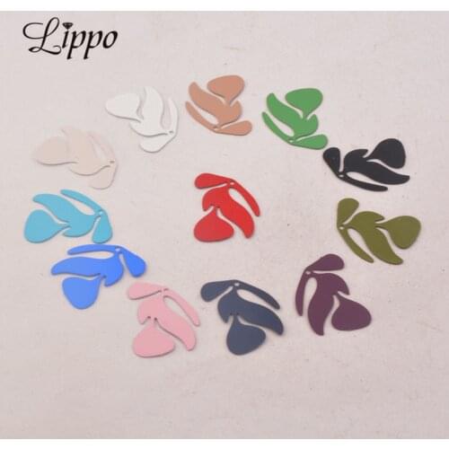 50pcs AC9907 17*20mm Tree Charms Branch Prints Pendants