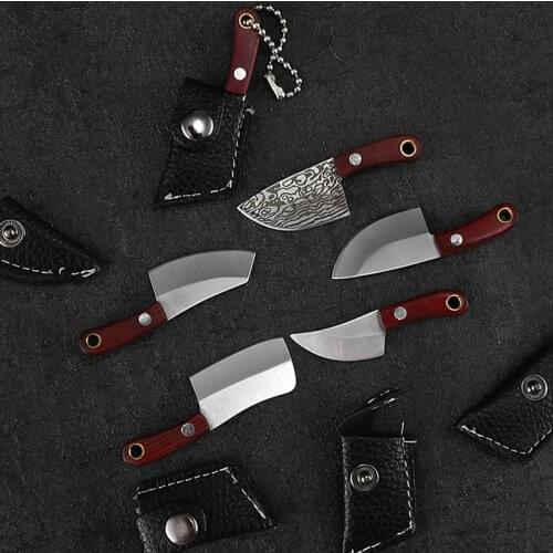 Creativity Portable Mini Knife Demolition Express Pocket Knife Collection Knife Keychain Small Kitchen Knife Out of The Box