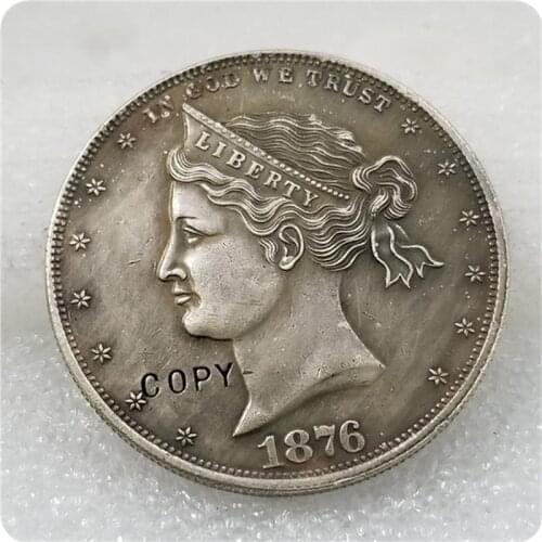 USA 1876 $1 Sailor Head Dollar COPY FREE SHIPPING