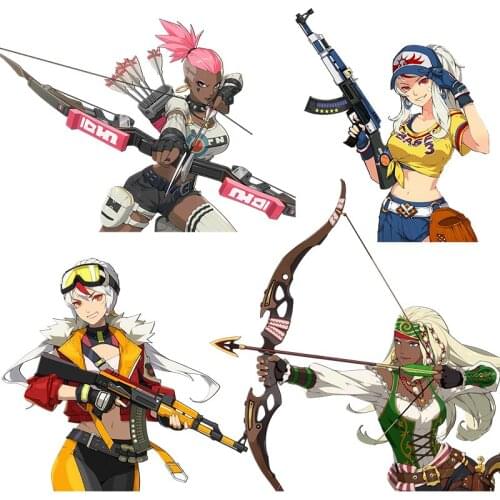 Three Ratels CDM322 Hot game anime wall sticker for home decoration car hood sticker laptop decal