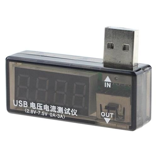UANME USB Power Current and Voltage Tester USB Mobile Power Current Test