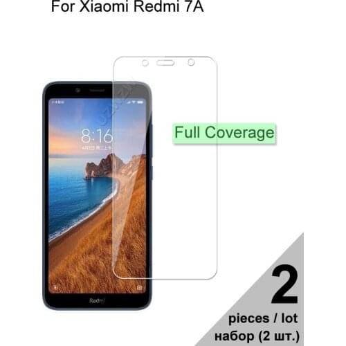 Tempered Glass For Xiaomi Redmi 7A Explosion-proof Full Cover Screen Protector Protective Glass For Xiaomi Redmi 7A