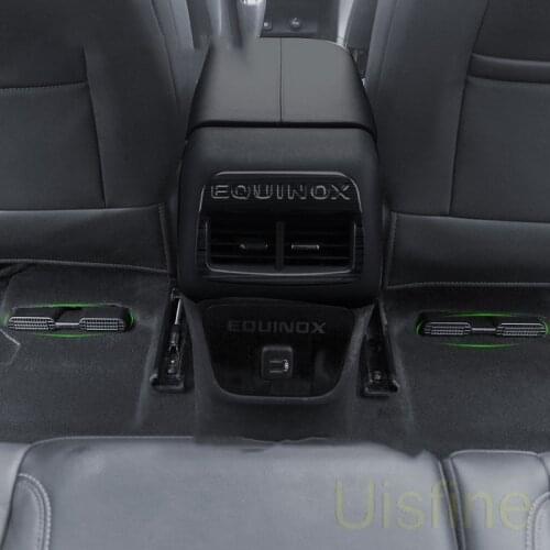 Air conditioning air outlet protection cover seat under the outlet anti-blocking leakproof For Chevrolet Equinox 2017 2018 2019