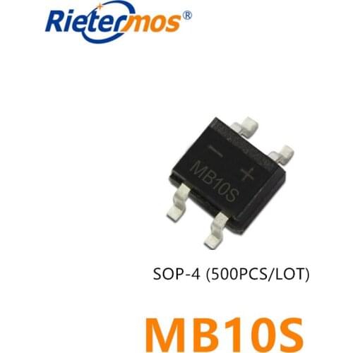 500PCS MB10S SOP-4 HIGH QULITY